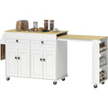 Bois de Chene Marron Cafe, llot de Cuisine Design Moderne