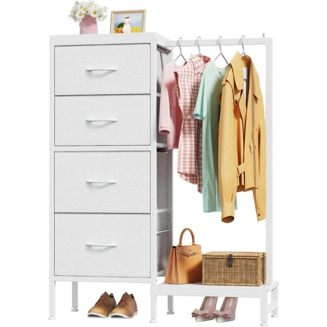 Commode en Acier, Finition Blanc