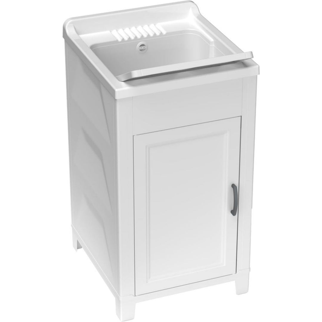 Meuble et lave-mains en resine avec 1 porte – Meuble