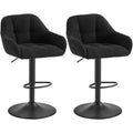 Tabouret de Bar en Velours de Qualite