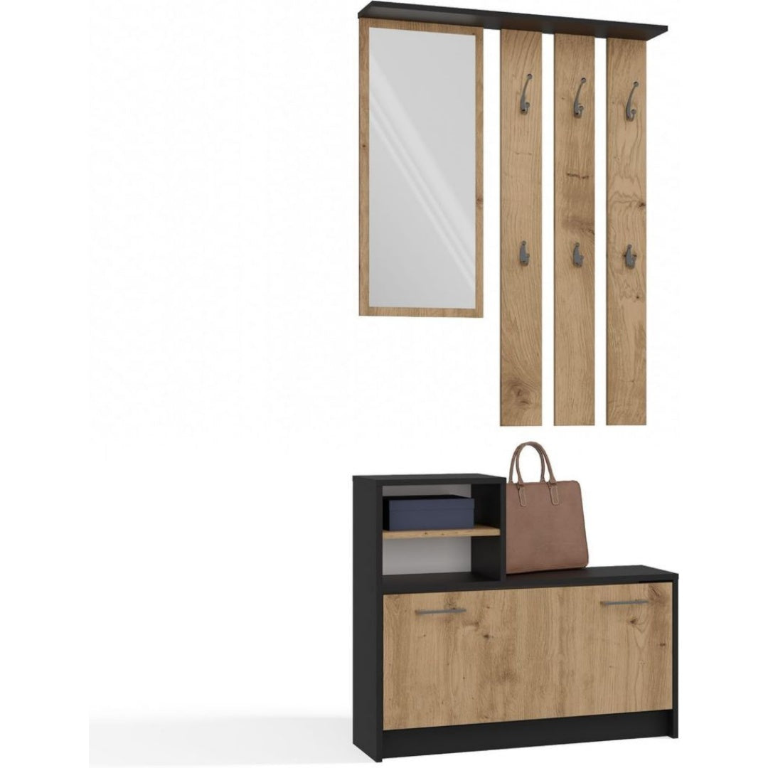 Armoire: Armoire a chaussures et etagere – Armoire a portes rabattables