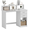 etagere en Panneau de Particules – Rangements optimises – Ce bureau est pense pour vous aider a organiser votre espace