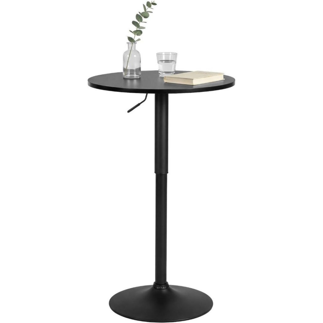Table Haute / Mange-Debout en Metal de Couleur Chrome